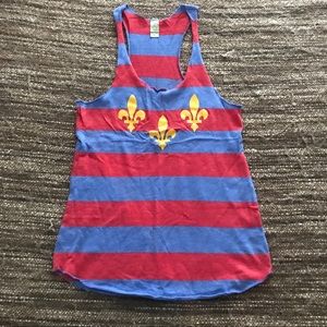 Fleur De Lis Graphic Tank // Storyville // Small